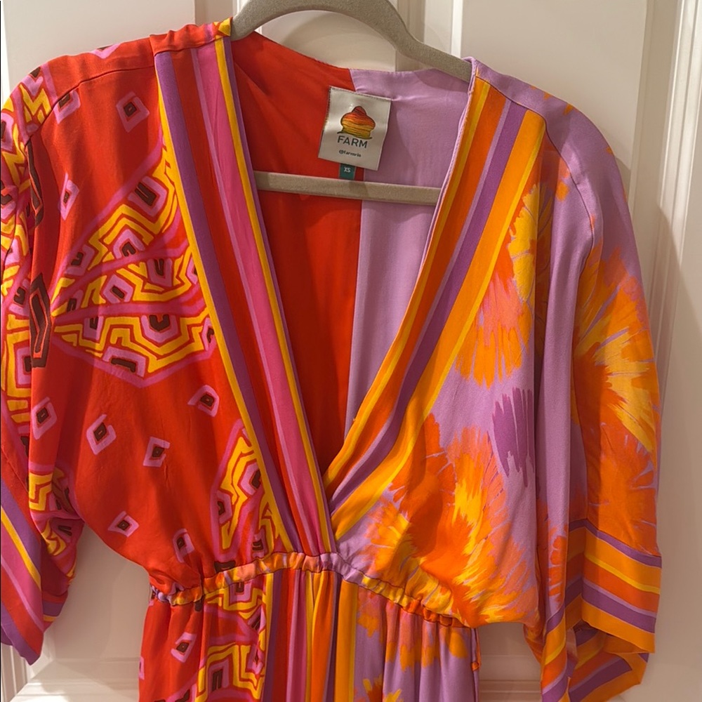 Farm Rio Colorful Maxi Dress - Picture 3 of 6